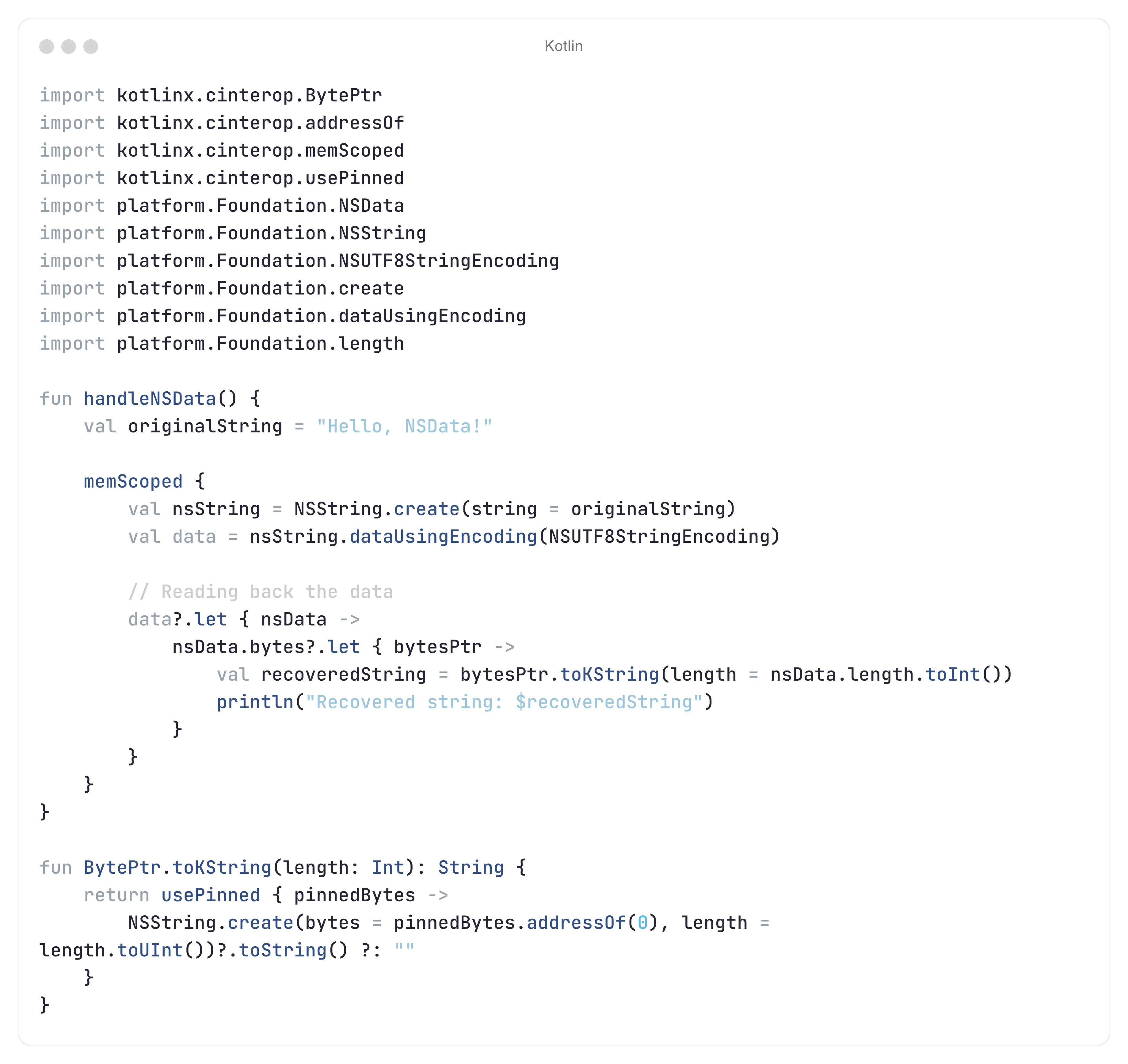 Kotlin Multiplatform audio player implementation sharing logic between Android and iOS